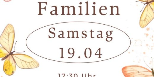 Osterfeier Einladung 2025 A4